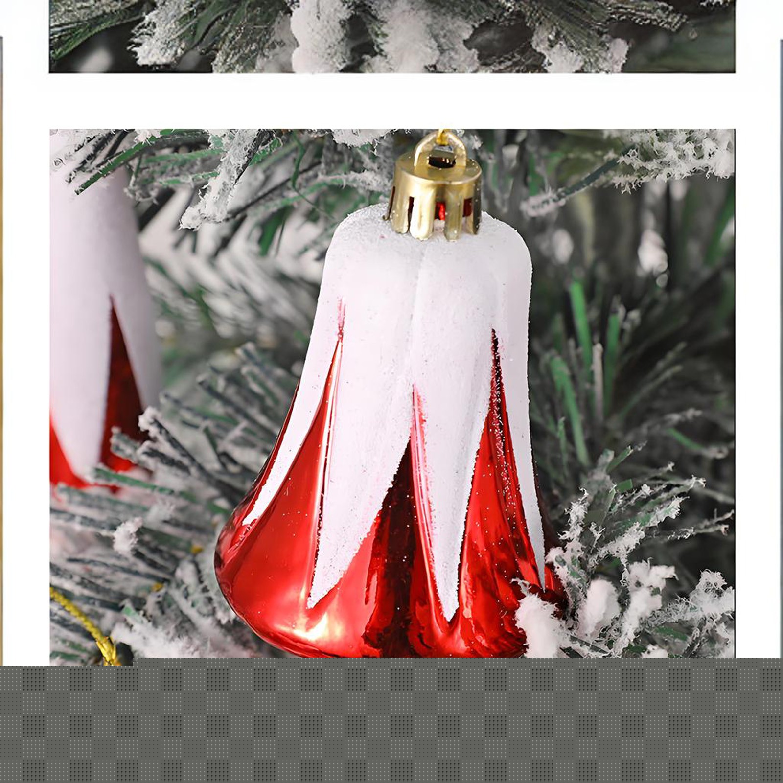 thumbnail image 5 of TOPRenddon Christmas Ball Ornaments for Christmas Decorations, 24 pcs Xmas Tree Shatterproof Ornaments with Hanging Loop for Holiday, Wreath and Party Decorations, 5 of 7
