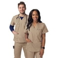thumbnail image 4 of Sivvan Unisex V-Neck 3 Pocket Scrub Top (Available in 15 Colors), 4 of 7