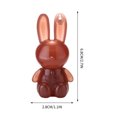 thumbnail image 3 of Ensemble de Rouges à Lèvres Liquides Mats en Velours 6 Couleurs, Mignon Glaçage à Lèvres Lapin 2 en 1, Brillant à Lèvres, Teinture à Lèvres, Imperméable, Non Collant, Longue Tenue, Argile à Lèvres Mignonne, Maquillage à Lèvres pour Filles, 3 of 3
