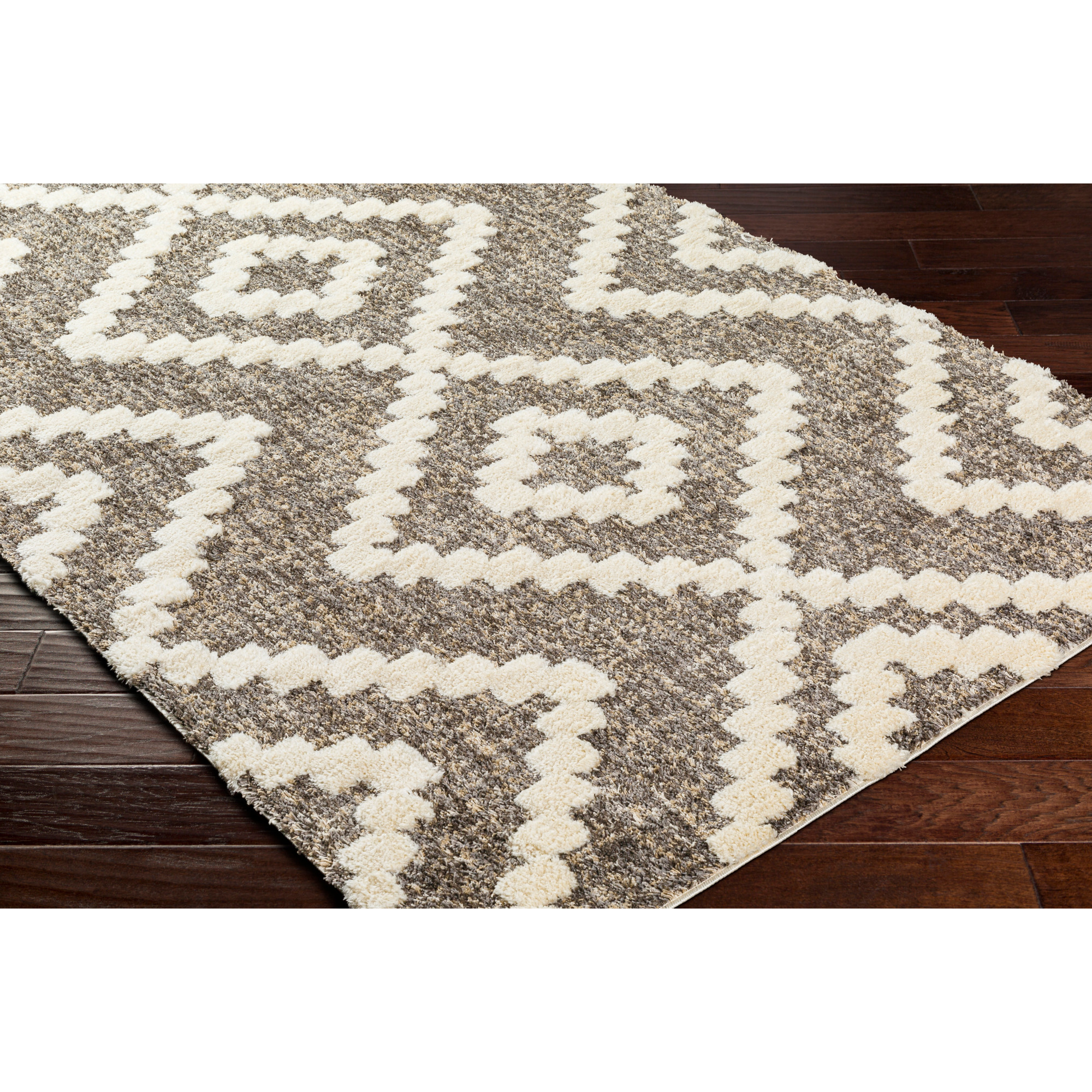 Artistic Weavers Florida Gray/Cream 8' x 10' Global Rectangle Area Rug