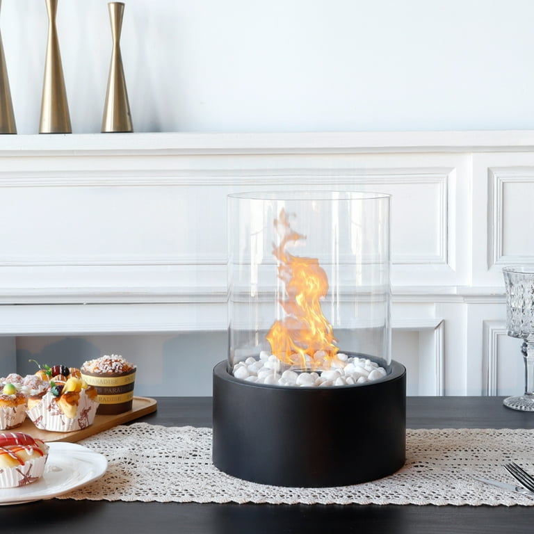 Big Portable Bio-Ethanol Fireplace for Home Patio Garden