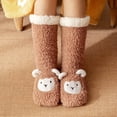 thumbnail image 2 of Women's Stockings Winter Fashion Bedroom For Women Wearing Plush Carpet Socks Plush Thickened Sleep Snow Socks, Women's Accessories Stockings, 2 of 4