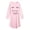 Pink/ Eyelash, variant on Girls Nightgowns Long Sleeve Print Pajamas Nightdress for Kids Soft Sleep Wear Nighties(Pink/Eyelash