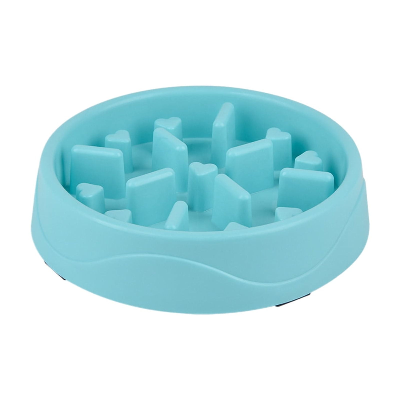 Nex Slow Feeder Dog Bowl, Non Slip, Anti Choke, Blue, ABS