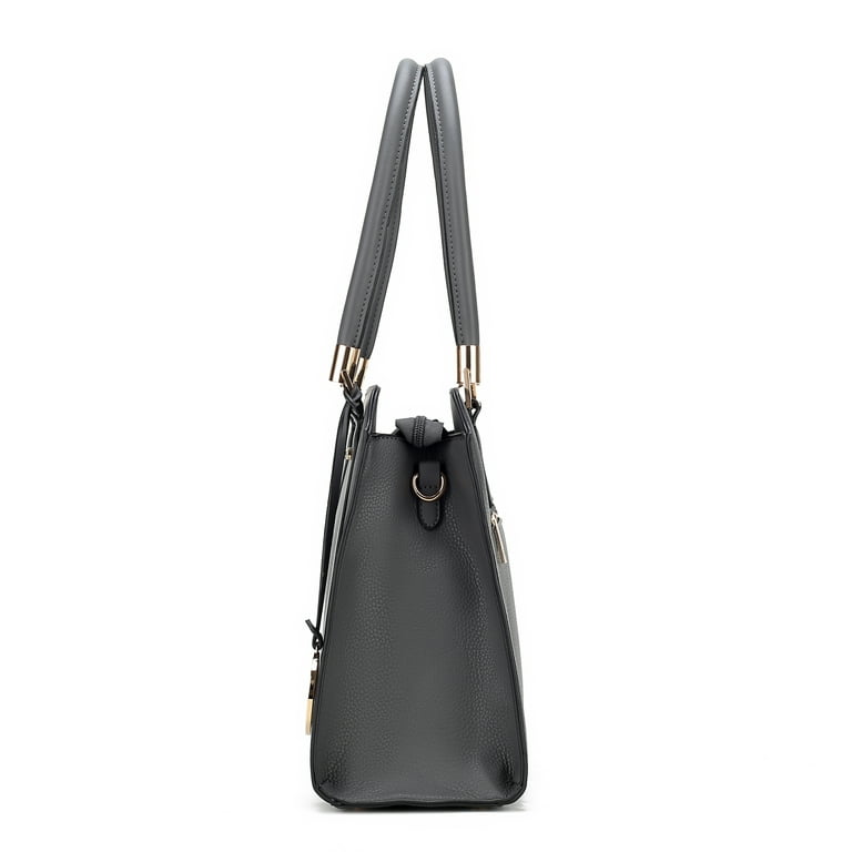 MKF Collection Norah Vegan Leather Women's Satchel Bag & Wristlet Wallet, Fashion Tote Purse Handbag 2 Pcs by Mia K - Taupe - Walmart.com MKF Collection Norah Vegan Leather Women's Satchel Bag & Wristlet Wallet, Fashion Tote Purse Handbag 2 Pcs by Mia K - Taupe - Walmart.com