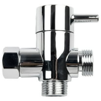3 Way T-adapter Bath 1/2 Shower Head Mount Valve Diverter ABS Converter