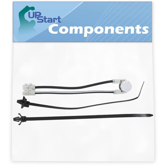 W10258275 Bimetal Fuse Replacement for Whirlpool 7GU3200XTVY2 Dishwasher - Compatible with W10258275 Thermal Fuse Kit - UpStart Components Brand