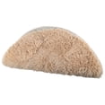 thumbnail image 6 of CHENGSI Round Fluffy Ultra Soft Area Rugs for Bedroom Plush Shaggy Carpet for Kids Room Bedside Nursery Mats, 2.6ft, Camel, 6 of 9