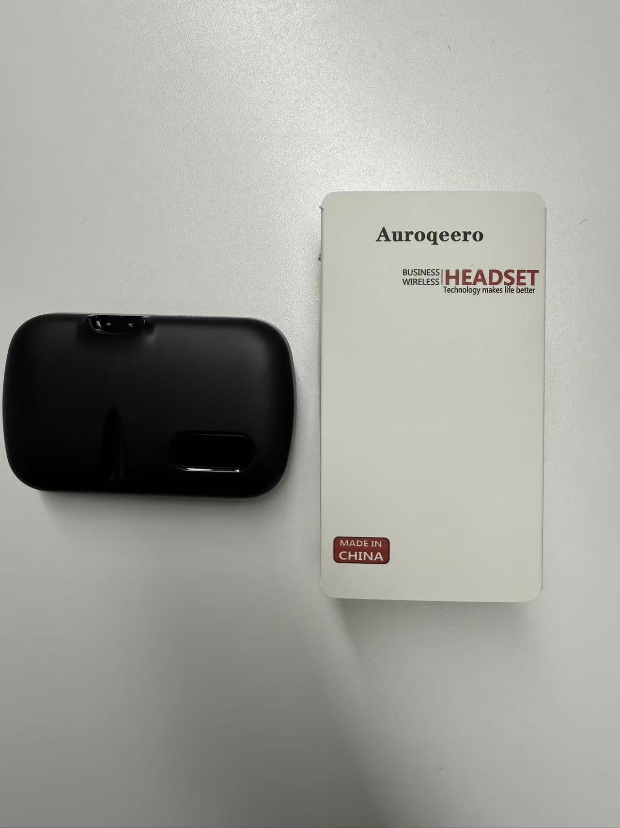 Auroqeero Wireless Headphones, Bluetooth Headset with Microphone, 40H Playtime, Foldable, Comfortable Earpads for Work, Travel, Study