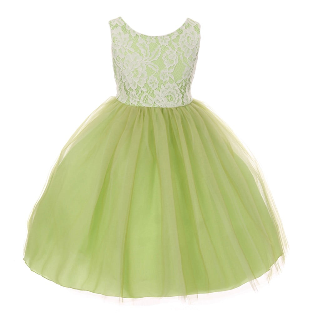 green easter dress