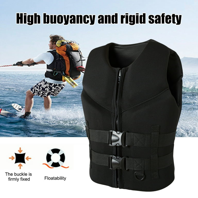 Life Jacket for Unisex Adjustable Safety Breathable Life Vest for Men