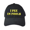 thumbnail image 1 of Adult I Pee In Pools Embroidered Deluxe Dad Hat, 1 of 1