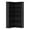 Black | Full Panel, variant on EuKer 5 Tier Corner Bookcase, L-Shaped Bookshelf with Large Storage Capacity for Living Room, Bedroom, Office (Half Panel, Retro Brown)