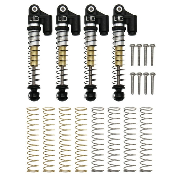Hot Racing Aluminum Threaded Tele shock SCX24 HRASXTF485TR04 Electric Car/Truck Option Parts