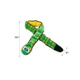 thumbnail image 6 of Outward Hound Durablez Stuffing-Free Squeaky Interactive Dog Toy, Tough Plush, Snake, Green, XXL, 6 of 6