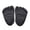 Black, variant on 1 Pair Breathable Soft Forefoot Cushion Pads Self Adhesive Anti Slip High Heel Pain Relief Insoles Shock Absorbing Ball Of Foot Protector for Daily Walking High Heel Shoe Comfort Accessory