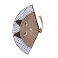 thumbnail image 2 of Decorative Folding Fans, Widely Applicable Compact Portable Handheld Foldable Folding Fan  For Wedding For Promotional Items For Gift, 2 of 8