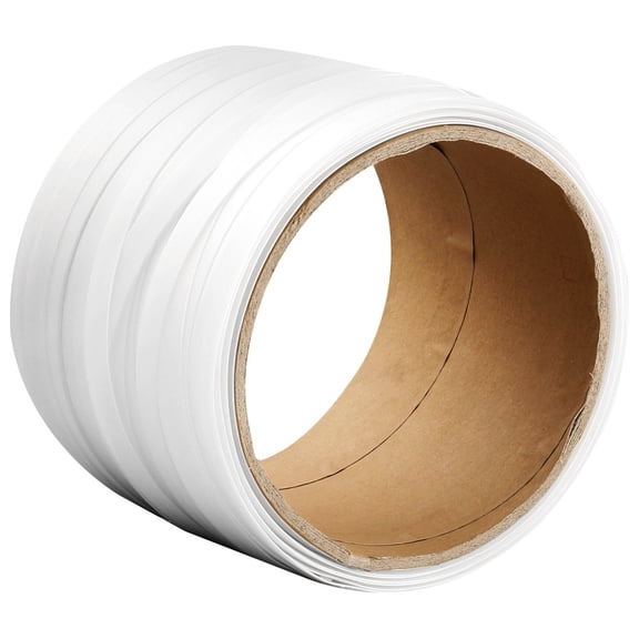Packaging Banding Strap, 3/4 Inch x 0.03 Inch x 330 Feet Woven Strapping Roll, Durable 1763 lbs Capacity