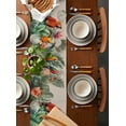 thumbnail image 5 of Hokiten Table Runners 90 Inches Long Dress Scarves, Summer Botanical Farmhouse Coffee/Dining/Kitchen Table Runner for Living Room, Tropical Plants Birds Farmhouse 13x90 Inch, 5 of 7
