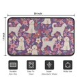 thumbnail image 5 of Goldendoodle Dog and Flower Floral Door Rugs,Washable Non Slip Door Mats Indoor,Decorative Door Mats,Entry Mat Indoor for Entrance,Bedroom,Kitchen,Bathroom,30"x17", 5 of 6
