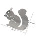 thumbnail image 2 of Squirrel Garden Stake Outdoor Yard Decoration Lawn Iron Silver Animal Figurine 1Pack, 2 of 5