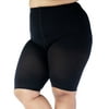Mojo Compression Support Shorts – Pelvic Floor Support - Plus Size Compression Shorts - 20-30 mmHg – Black, X-Large