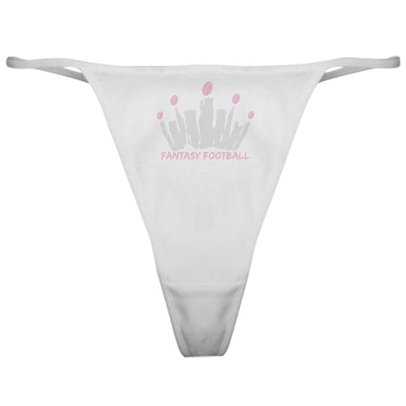 CafePress - Fantasy Football Queen Classic Thong - Women's Novelty Thong Panties Underwear