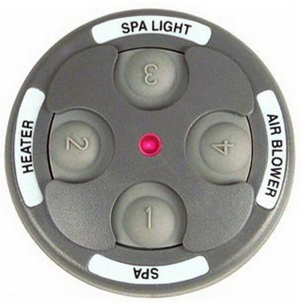 Jandy Zodiac 8051 1"1.5" 4 Function Spa Side Remote Gray with 200
