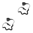 thumbnail image 3 of QualitChoice Micro Mains Libres Microphone Haut-Parleur Rallonge Filaire Talkie-Walkie Portatif Extérieur Radio Bidirectionnelle Remplacement pour XiR P8628 2Ensemble, 3 of 6