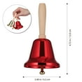thumbnail image 2 of COMPUKAS Clochettes en Métal pour Vache 2 Pcs Clochettes en Fer Rouges pour Adultes, 2 of 7