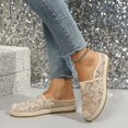 thumbnail image 2 of Women's School Canvas Flat Espadrilles Mesh Shoes, 2 of 9