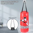thumbnail image 4 of Saco de boxeo colgante para niños, para techo, con guantes de boxeo, para niños y niñas de 5 a 15 años, 4 of 8