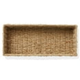 thumbnail image 5 of Casafield Bathroom Storage Baskets - Set of 2, Natural - Seagrass, 16" W  x 6.75" D x 4.25" H, Woven Toilet Paper, Tissue, Shelving Bins, 5 of 7