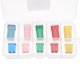 thumbnail image 3 of Uxcell 32V 20A 30A 40A 50A 60A Juego de fusibles de cartucho mini terminal hembra, 5 grandes 5 medianos 10 paquetes, 3 of 5