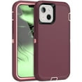 thumbnail image 7 of Entronix Heavy Duty Case Compatible with iPhone 13 Mini, Shockproof Hard Cover, Purple, 7 of 7