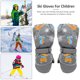thumbnail image 5 of 1 par de guantes de esquí antideslizantes para niños de dibujos animados, mitones de invierno de manga larga (gris) Likrtyny Para estrenar, 5 of 9