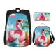 thumbnail image 1 of Disketp Tropical Flamingo Pool Float Mochila Estampada de Gran Capacidad con Lonchera y Estuche, Set de 3 Piezas para Estudiantes, 1 of 7