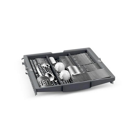 Bosch - 500 Series 24" Top Control Built-In Stainless Steel Tub Dishwasher with 3rd Rack and AutoAir, 44 dBa - Stainless Steel