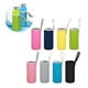 thumbnail image 2 of 550ML Portabotellas de agua Bolsa de la bolsa Cubierta de la bolsa Portabotellas de agua con aislamiento Juegos de tazas Ideal para vidrio de acero inoxidable o plástico Tamaño - 6.8 * 19CM (Amarillo), 2 of 5
