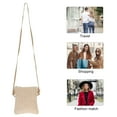 thumbnail image 2 of Miangastore Black Mini Backpack Straw Tassel Beach Bag for Women, 2 of 7