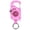 Pink, variant on THLKIF   Outdoor Automatic Retractable Wire Rope Tactical Keychain,Heavy Duty Carabiner Key Chains, Anti-Theft Multitool Carabiner Badge Holder for Camping, Fishing, Hunting
