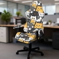 thumbnail image 5 of Whosucclay Cat Print Gaming Chair Covers Slipcovers Washable, 4 Pieces Stretchable Elastic Computer Reclining Gaming Chair Seat Cover with Armrest Cover, 5 of 8