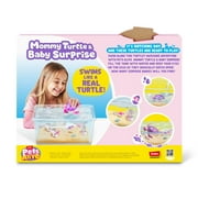 Pets Alive Mommy and Baby Turtle Surprise, Nurturing Play Interactive Electronic Pet, Realistic Pet Playset by ZURU for Kids Ages 3+