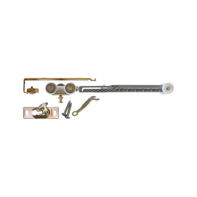 Johnson Hardware 5001312 Mill Silver Aluminum Soft Close Pocket Door Frame Kit