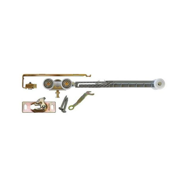 Johnson Hardware 5001312 Mill Silver Aluminum Soft Close Pocket Door Frame Kit