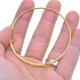 thumbnail image 4 of Brazalete de Moda BLESIY 12pc Expandible dorado brazalete de alambre, 4 of 8