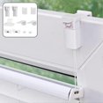 thumbnail image 4 of 2 Sets 20mm Pleated Blind Replacement Parts Set Clamp Support Attachment Pleated Clamp Support Accessories Clamp Support With Plug For Pleated Blinds, 4 of 5