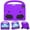 Purple, variant on Kids Case for iPad 9th/8th/7th Generation 2021/2020/2019(10.2 inch), EVA Shockproof Military Grade Drop Protection Heavy Duty Case with Kids Friendly Portable Handle Foldable Stand Cover, Purple