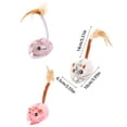 thumbnail image 5 of CIYISON Plush Mice Cats Toy Indoor Active Healthy Hunting Toy Pet Cats Mice Toy, 5 of 10