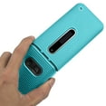 thumbnail image 3 of Étui pour LG Classic Flip, Nakedcellphone [Turquoise Menthe Cyan] Étui Rigide de Protection à Clipser [Texture Quadrillée] pour LG Classic Flip Phone L125DL, 3 of 9